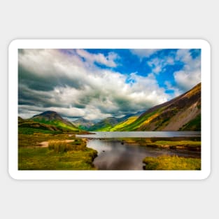 Wast Water and the Heart of the Lake District Sticker